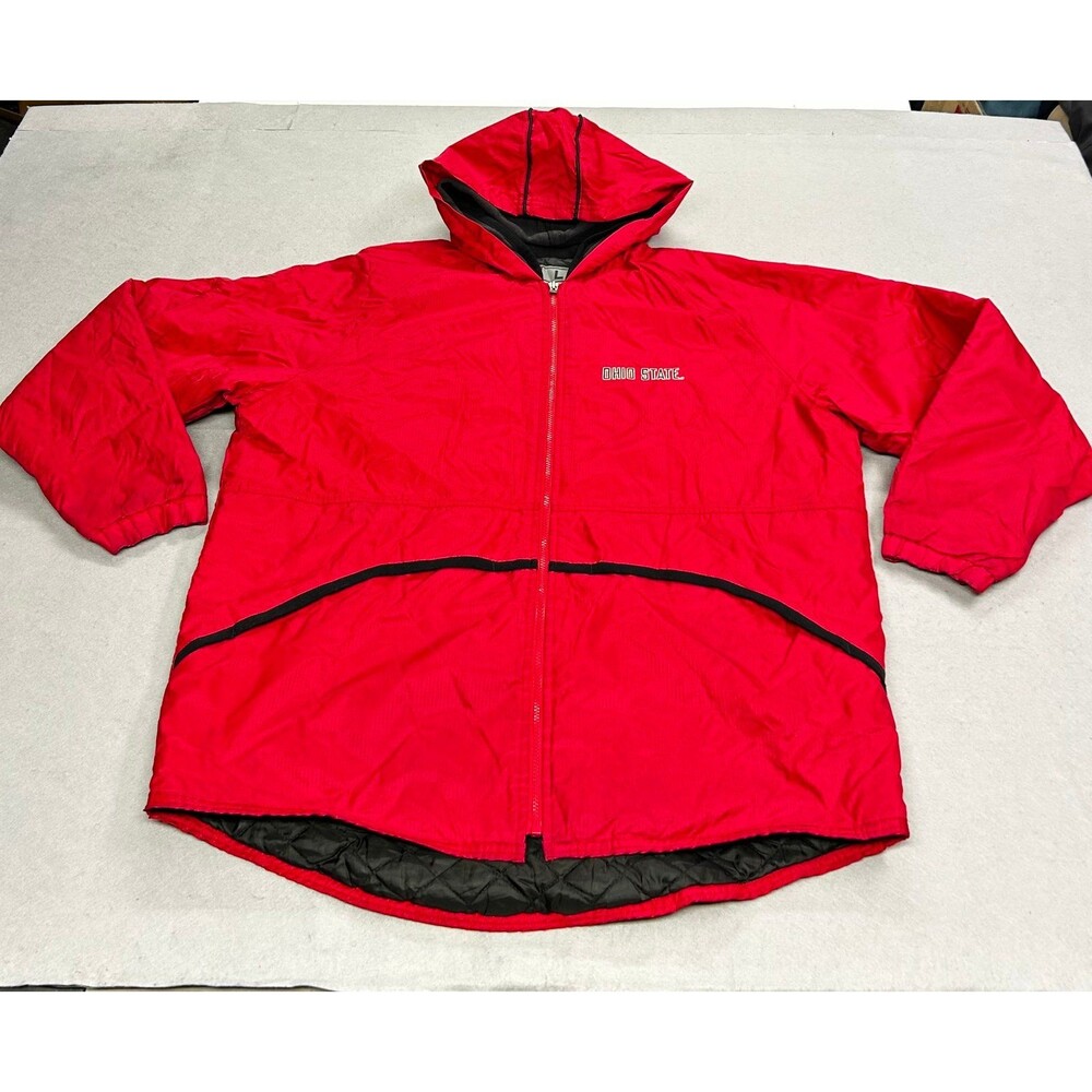 Nike Ohio State Men’s Insulated Long Parka Jacket Large